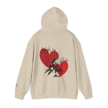 Stoner Association "High In Love" USA Valentines Hoodie