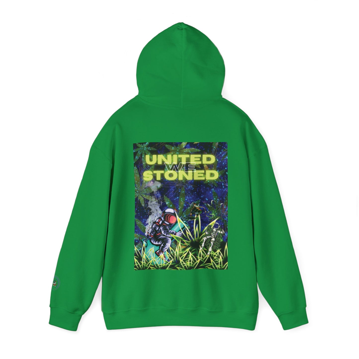 Sudadera con capucha unisex Heavy Blend™ Galaxy "United We Stoned"