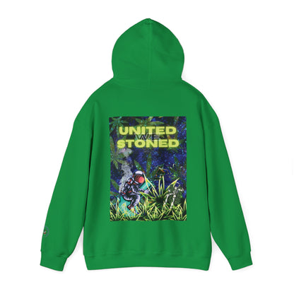 Sudadera con capucha unisex Heavy Blend™ Galaxy "United We Stoned"