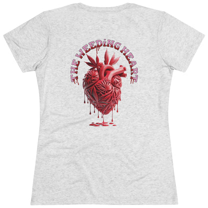 Stoner Association "Weeding Heart" Fitted T-shirt