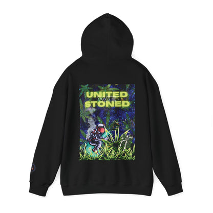 Sudadera con capucha unisex Heavy Blend™ Galaxy "United We Stoned"