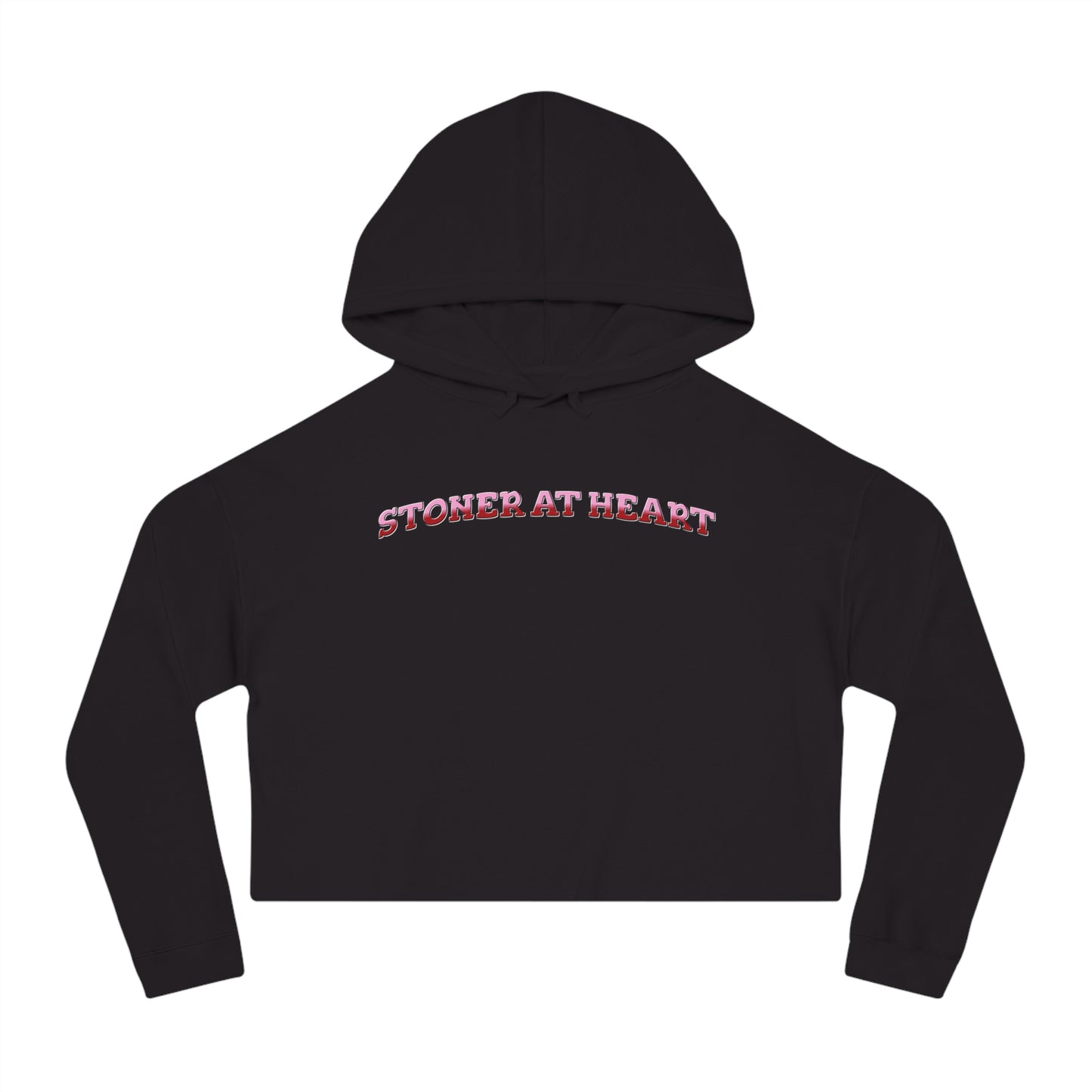 Stoner Association "Weeding Heart" Cropped Hoodie