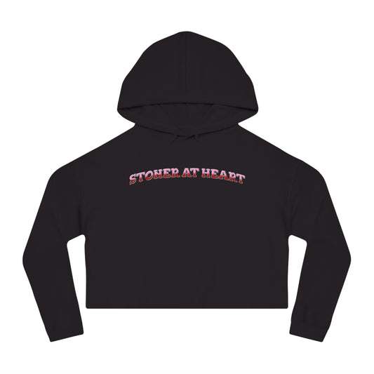 Stoner Association "Weeding Heart" Cropped Hoodie