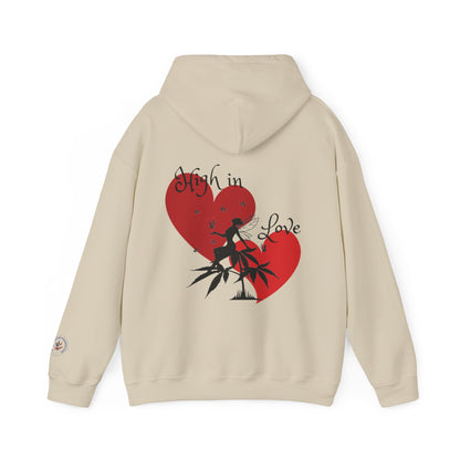 Stoner Association "High In Love" USA Valentines Hoodie