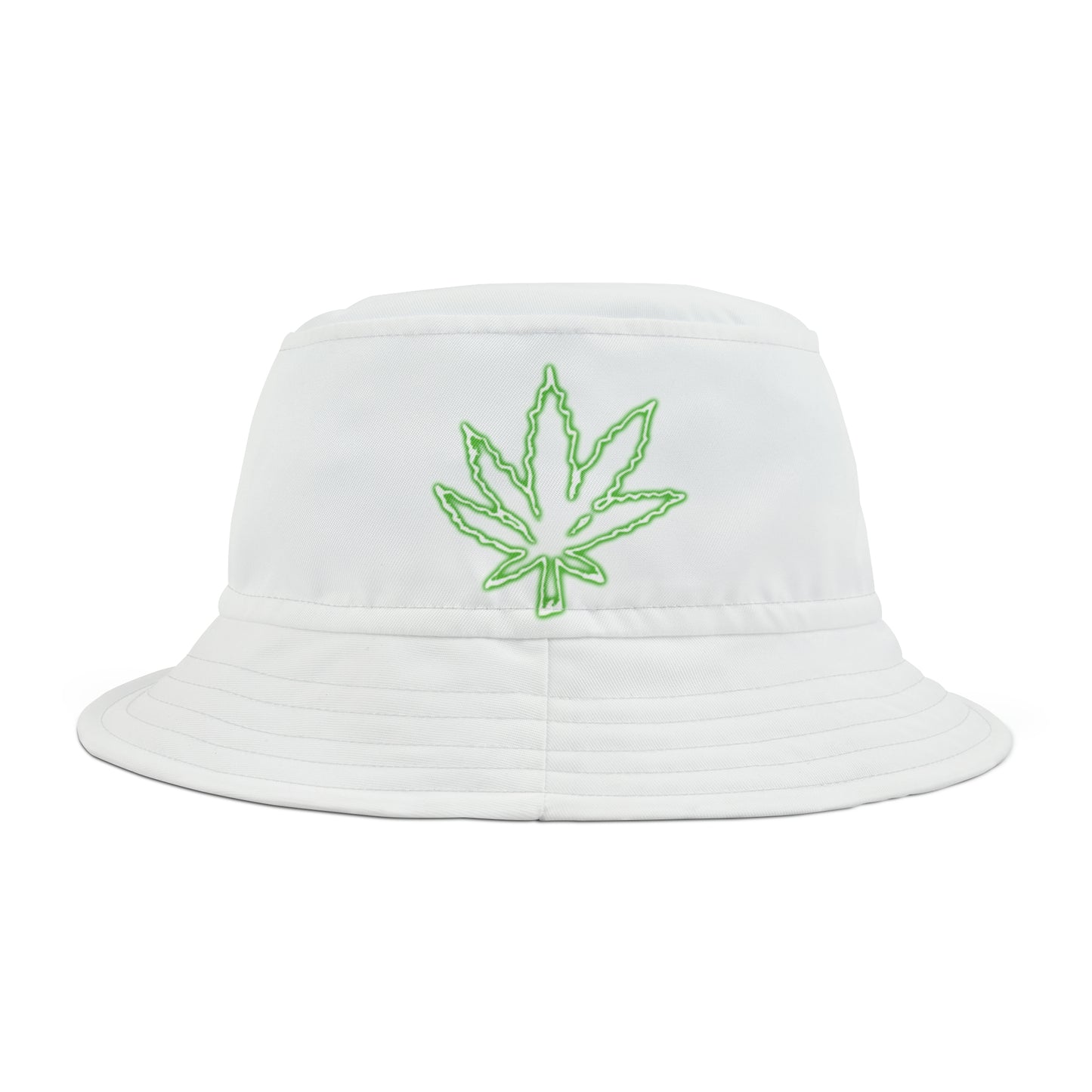 Stoner Association Green Leaf Bucket Hat