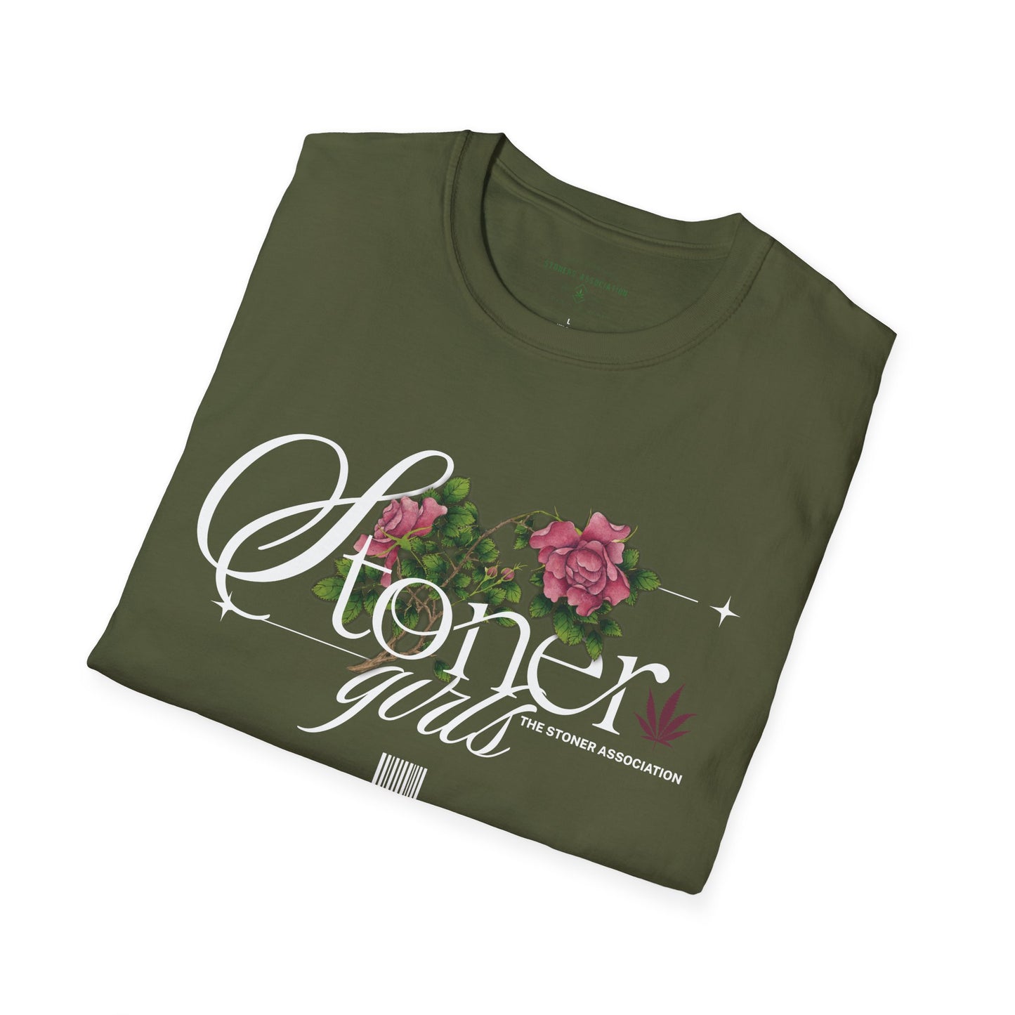 Stoner Association "Stoner Girls" Flower Soft style T-Shirt