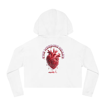 Stoner Association "Weeding Heart" Cropped Hoodie