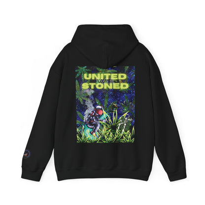 Sudadera con capucha unisex Heavy Blend™ Galaxy "United We Stoned"