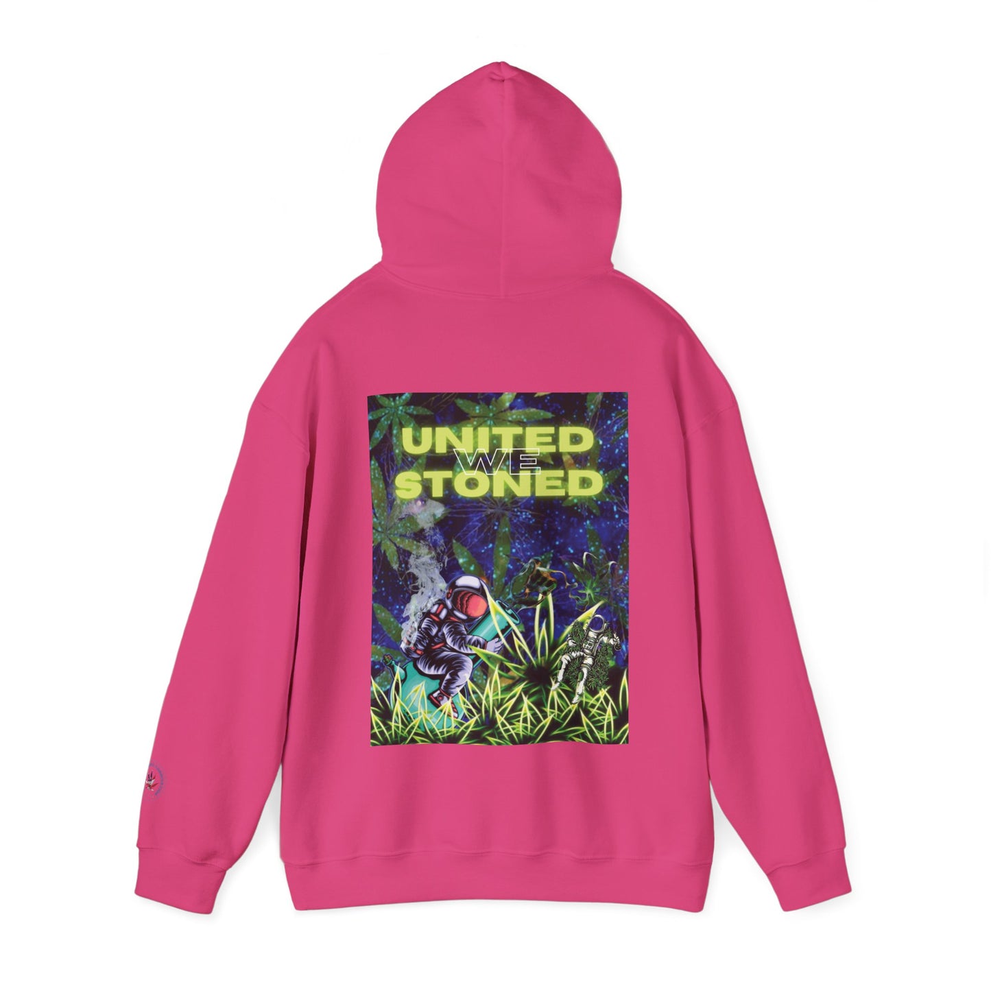 Sudadera con capucha unisex Heavy Blend™ Galaxy "United We Stoned"