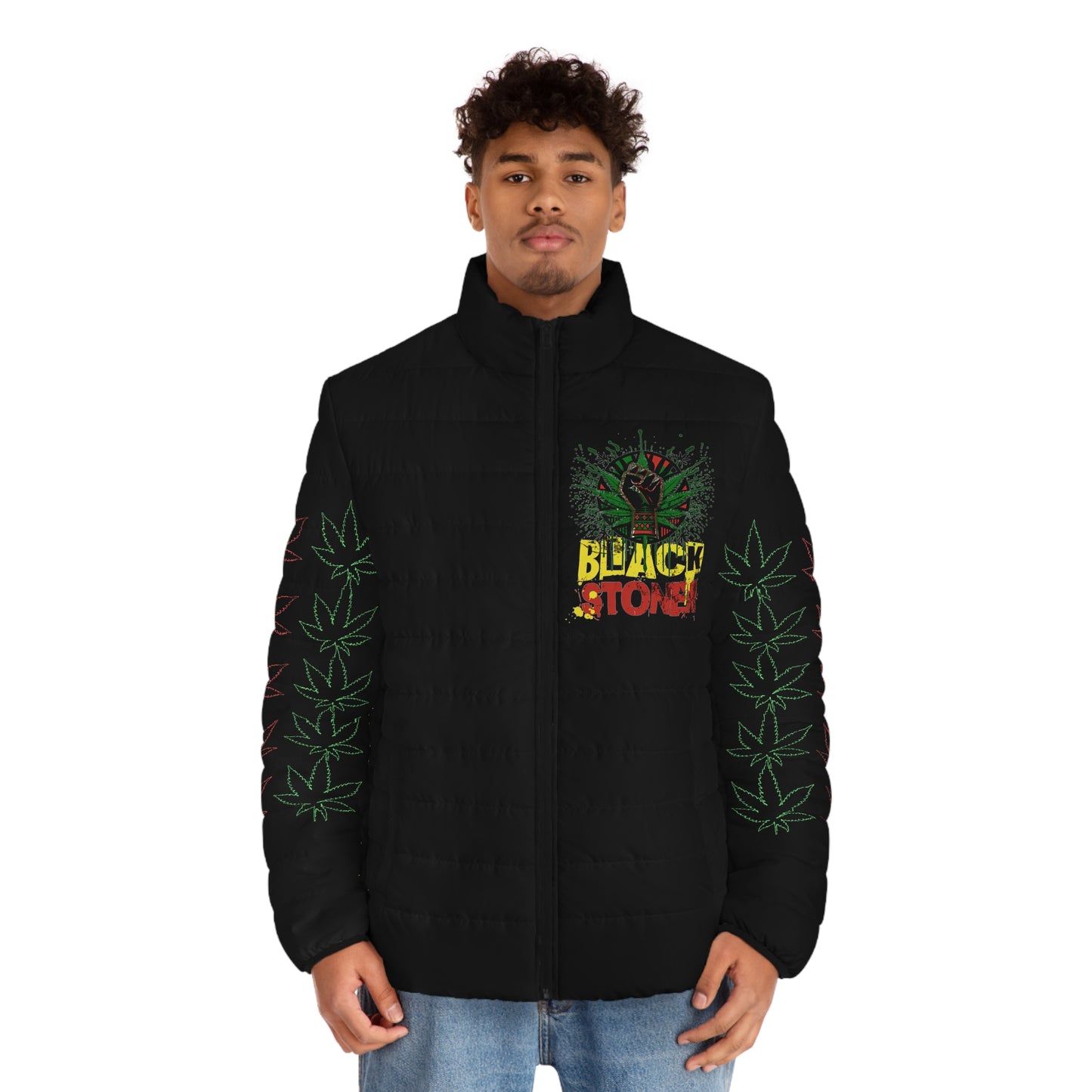 Stoner Assoiciation "Black Stoner" Puffer Jacket