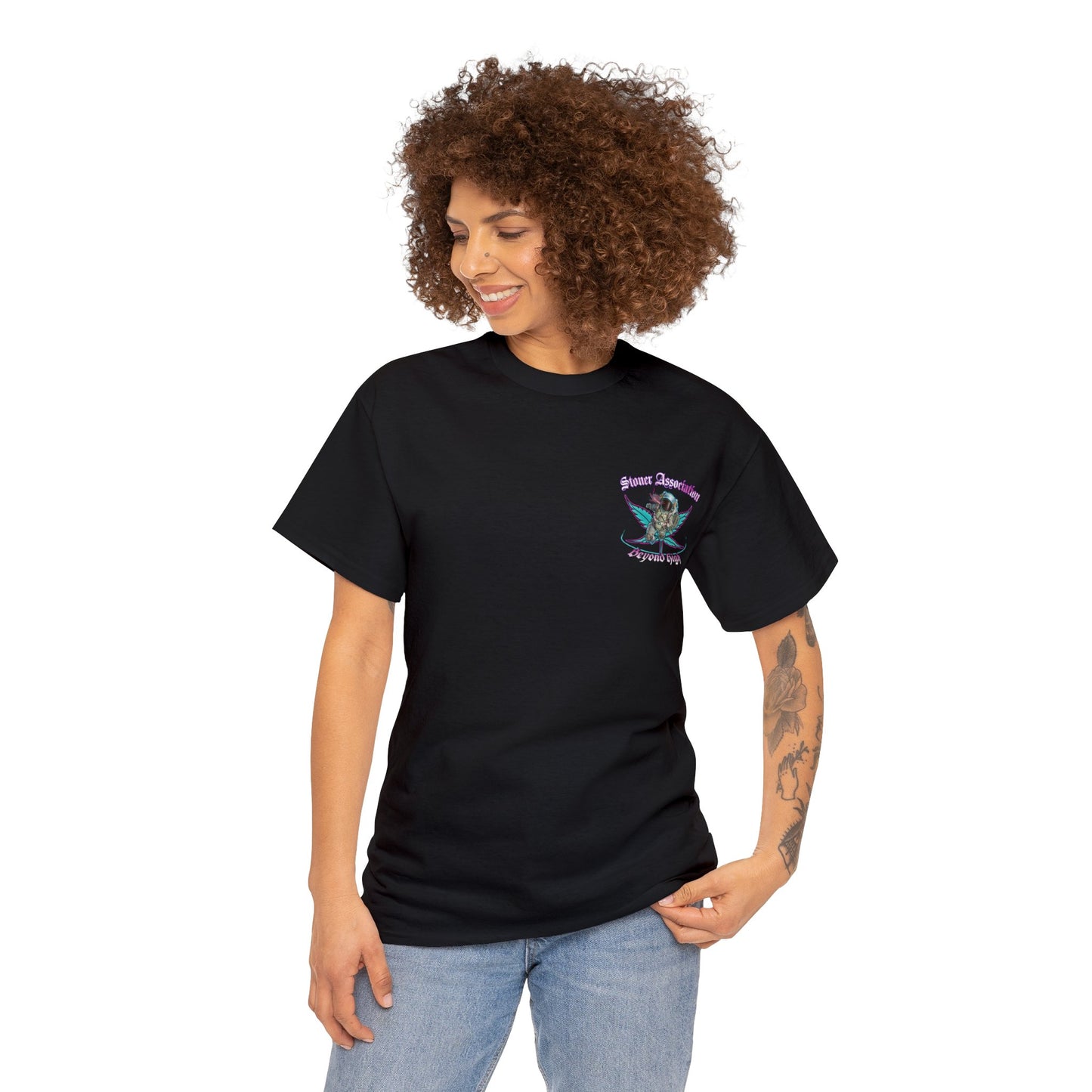 Camiseta unisex de algodón pesado "Beyond High"