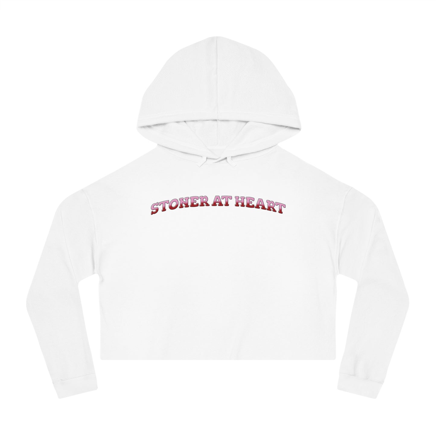 Stoner Association "Weeding Heart" Cropped Hoodie