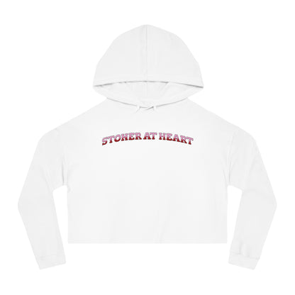 Stoner Association "Weeding Heart" Cropped Hoodie