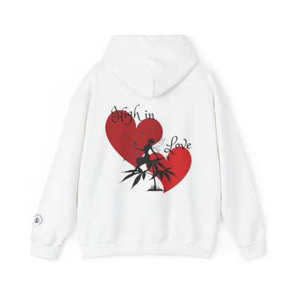 Stoner Association "High In Love" USA Valentines Hoodie