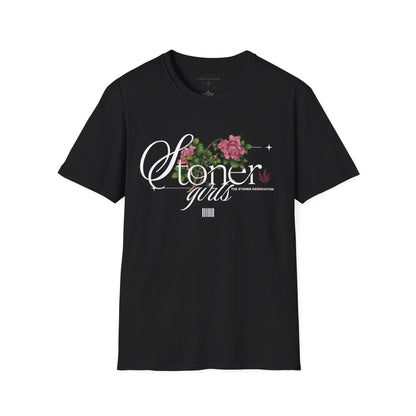 Stoner Association "Stoner Girls" Flower Soft style T-Shirt