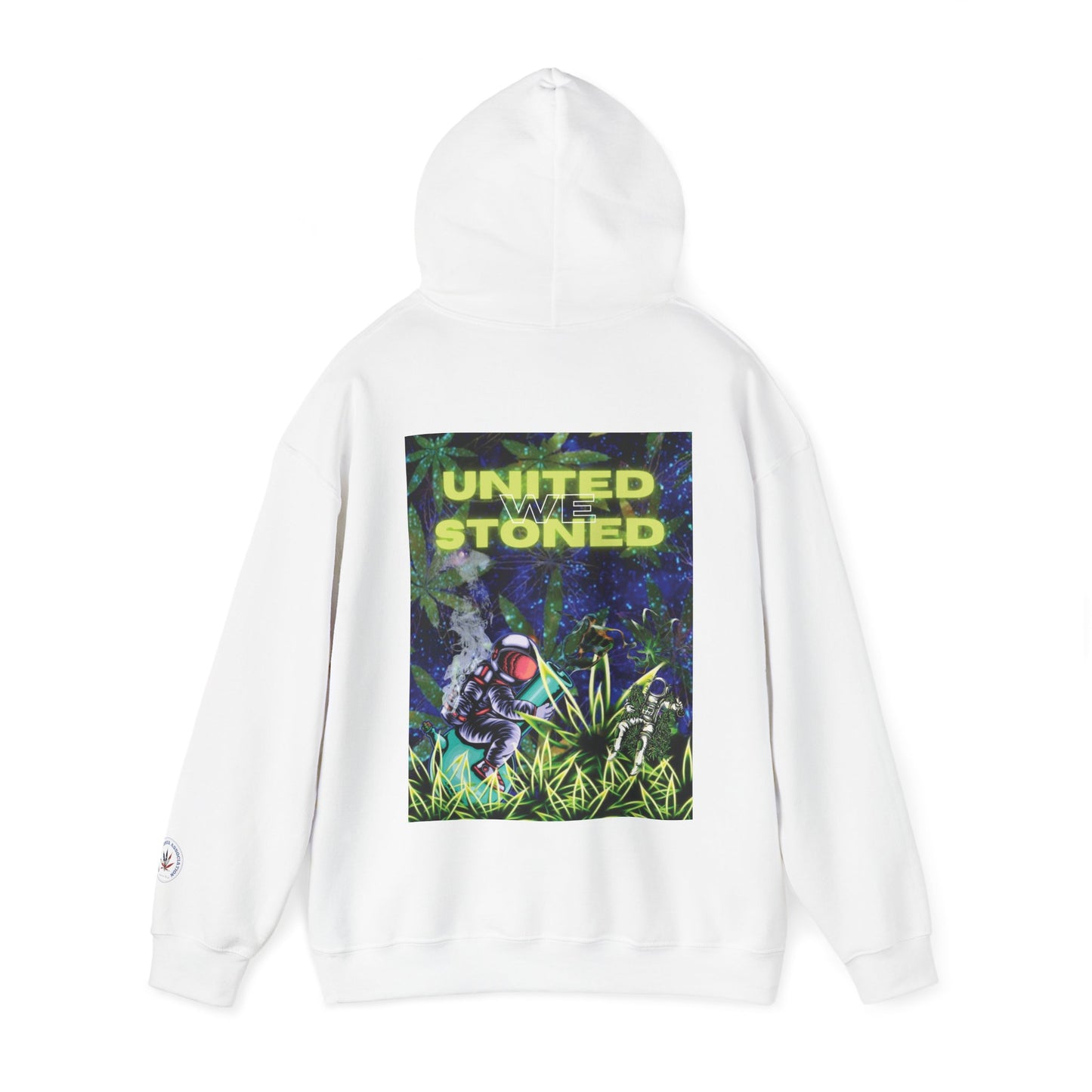 Sudadera con capucha unisex Heavy Blend™ Galaxy "United We Stoned"