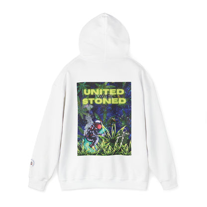 Sudadera con capucha unisex Heavy Blend™ Galaxy "United We Stoned"