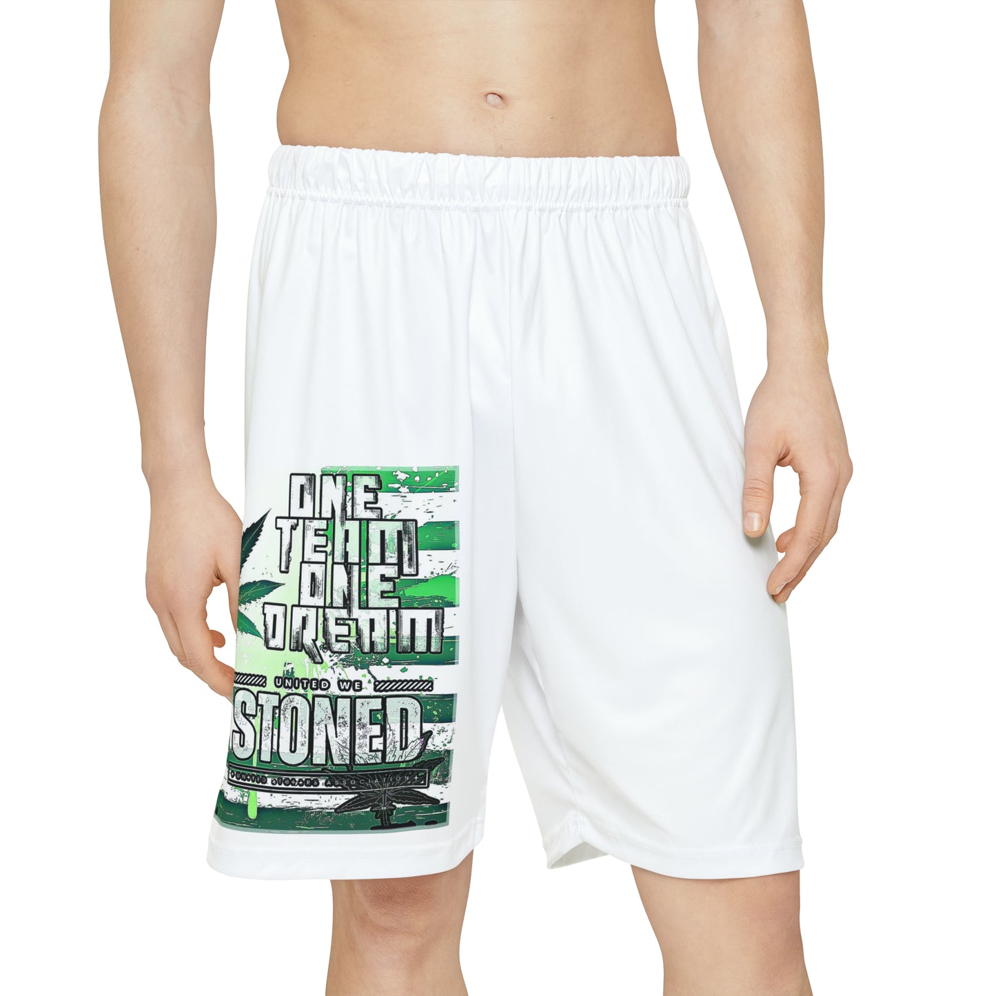 Stoner Association "One Team One Dream" Sports Shorts