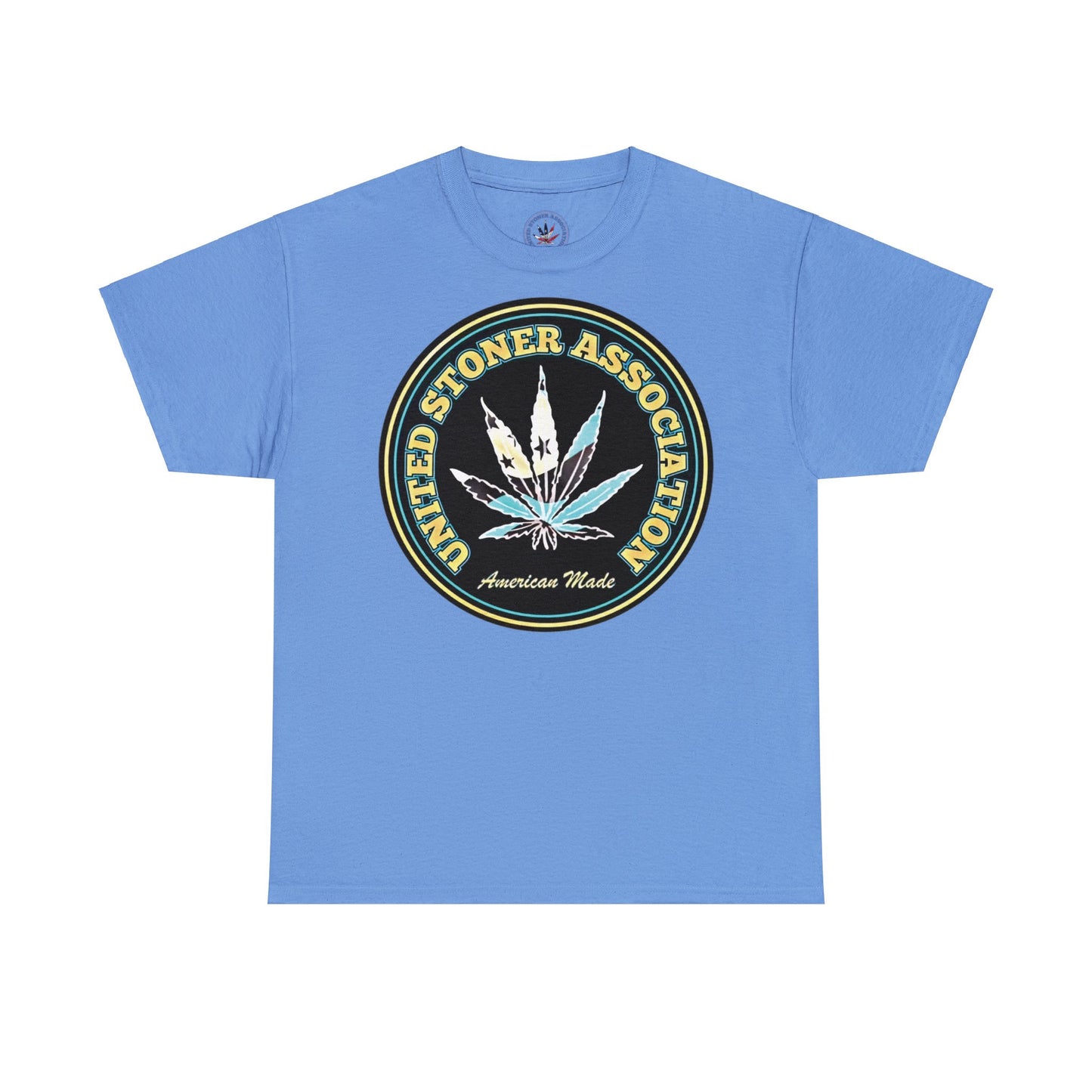 United Stoner Association Light Blue/ Yellow T-Shirt