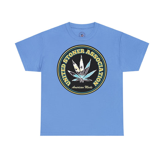 United Stoner Association Light Blue/ Yellow T-Shirt