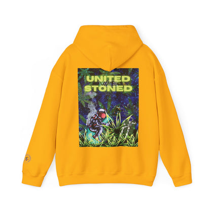 Sudadera con capucha unisex Heavy Blend™ Galaxy "United We Stoned"