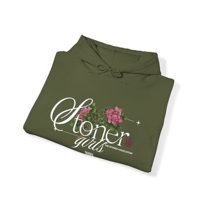 Stoner Association "Stoner Girls" Flower Hoodie