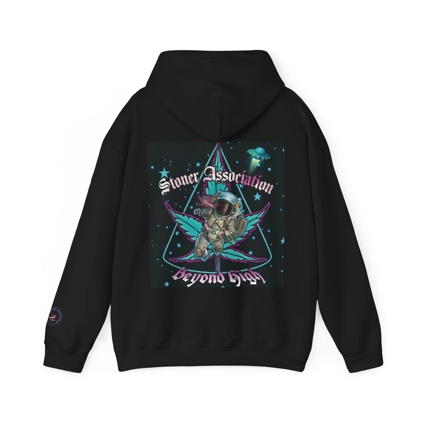 Sudadera con capucha unisex Heavy Blend™ "Beyond High"