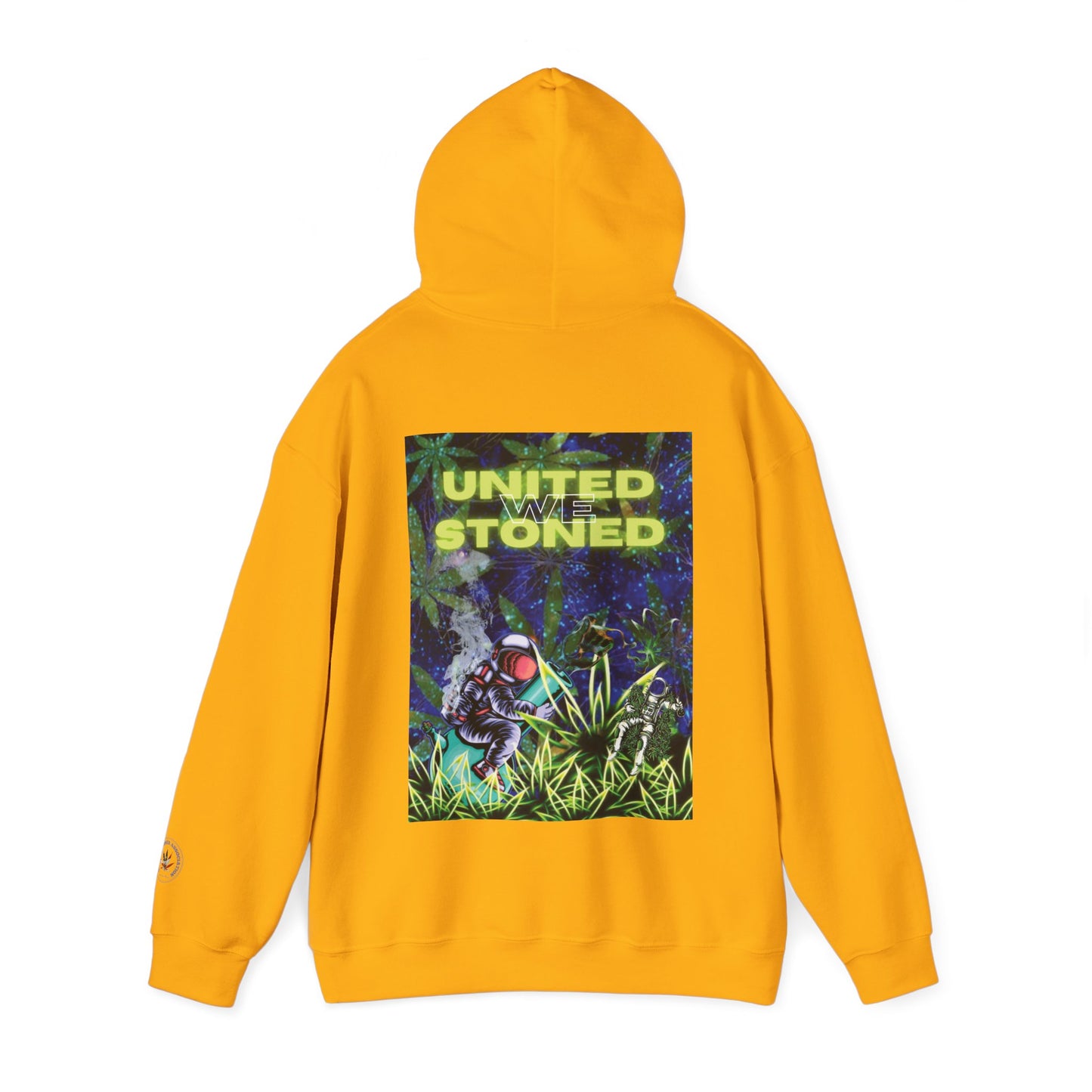 Sudadera con capucha unisex Heavy Blend™ Galaxy "United We Stoned"