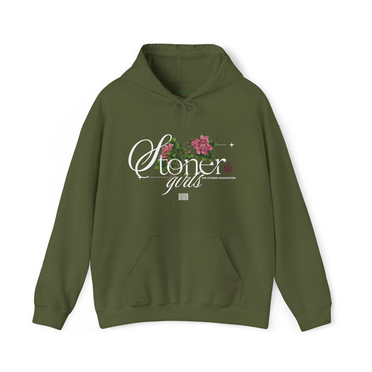 Stoner Association "Stoner Girls" Flower Hoodie