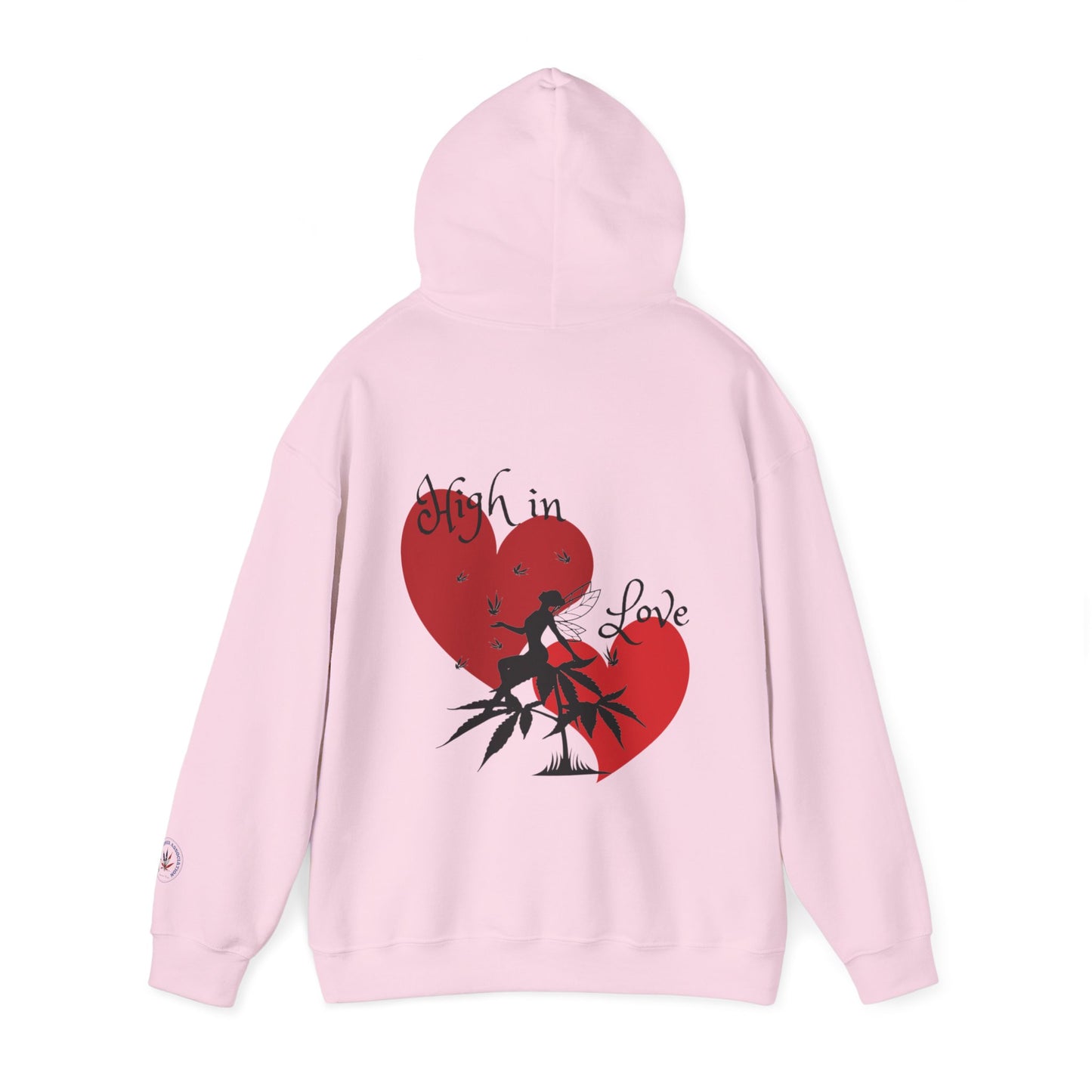 Stoner Association "High In Love" USA Valentines Hoodie