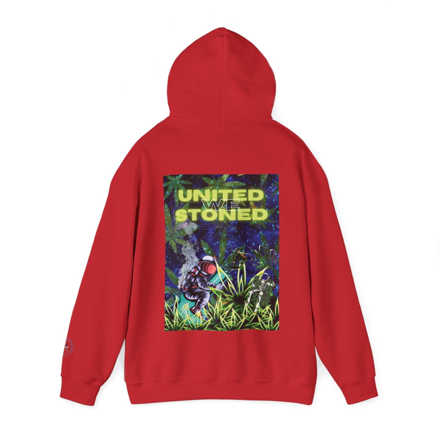 Sudadera con capucha unisex Heavy Blend™ Galaxy "United We Stoned"