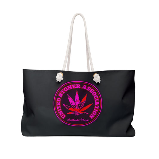 United Stoner Association(Pink) Weekender Bag