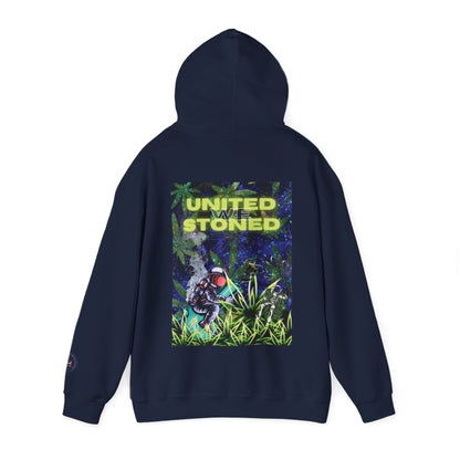 Sudadera con capucha unisex Heavy Blend™ Galaxy "United We Stoned"