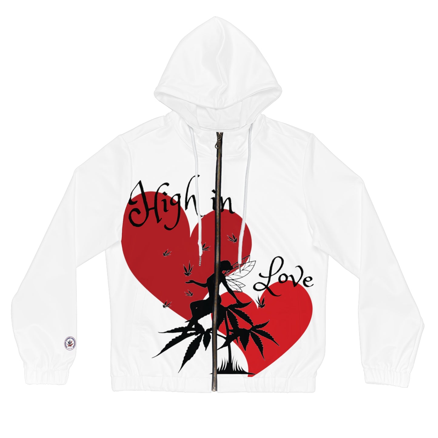 Stoner Association "High In Love" Valentines Zip Hoodie