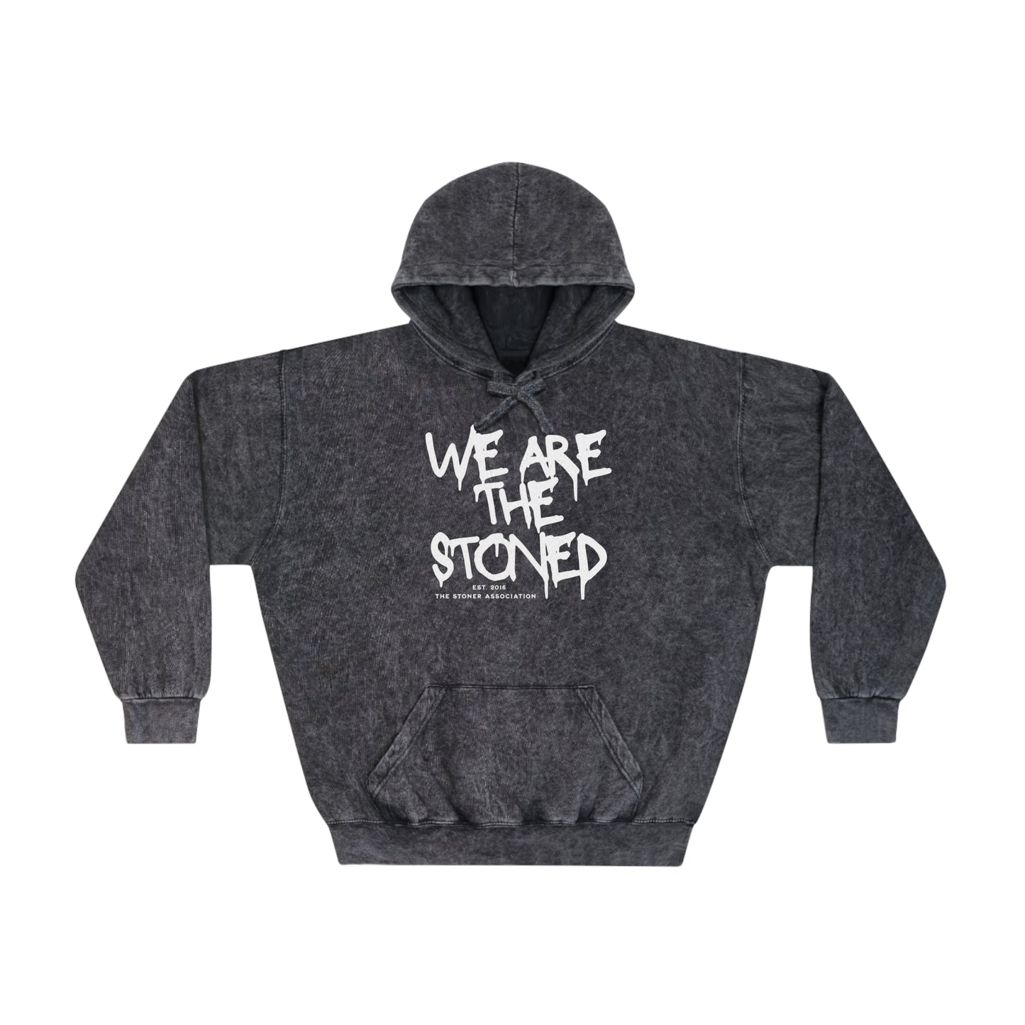 "We Are The Stoned" Mineral Wash Hoodie