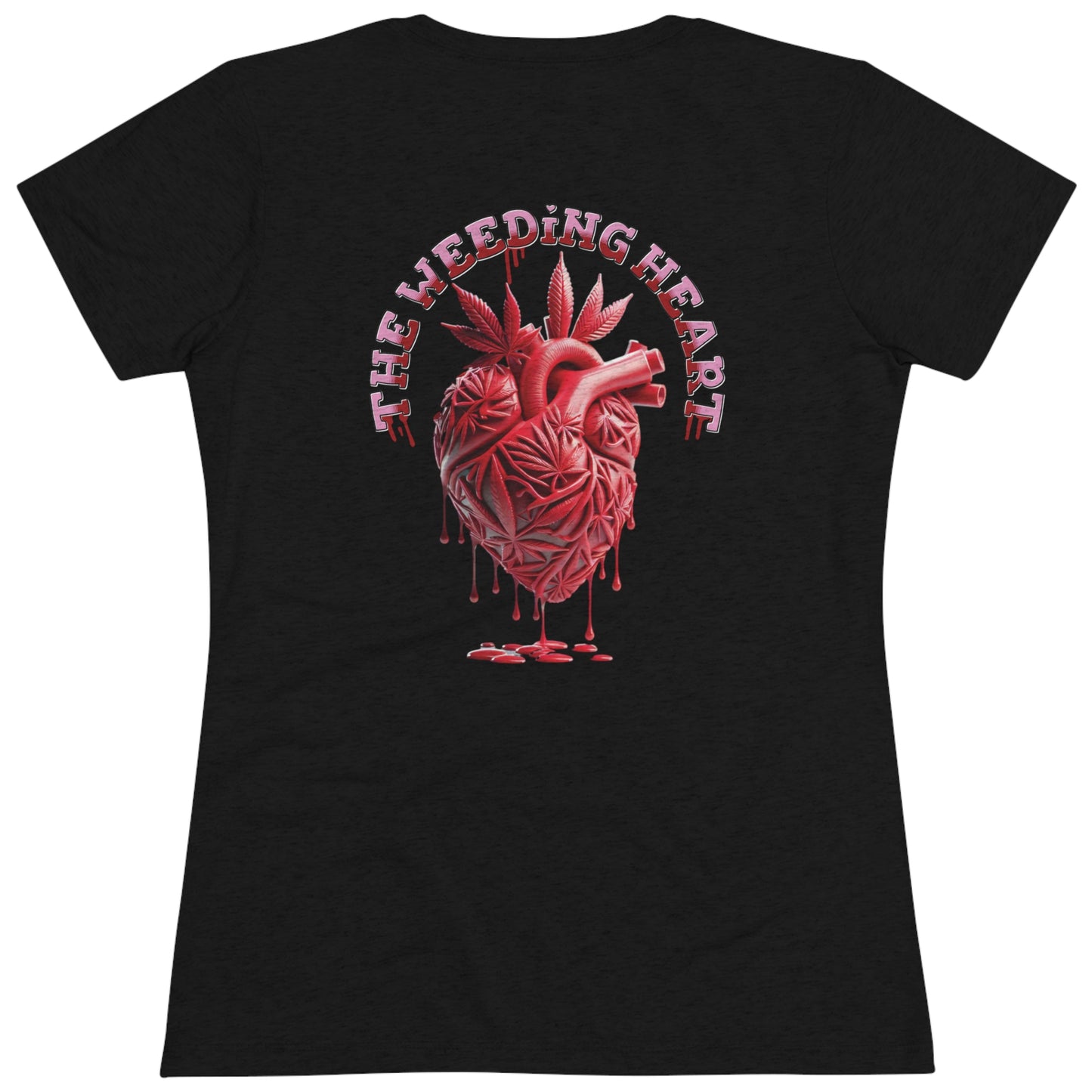 Stoner Association "Weeding Heart" Fitted T-shirt