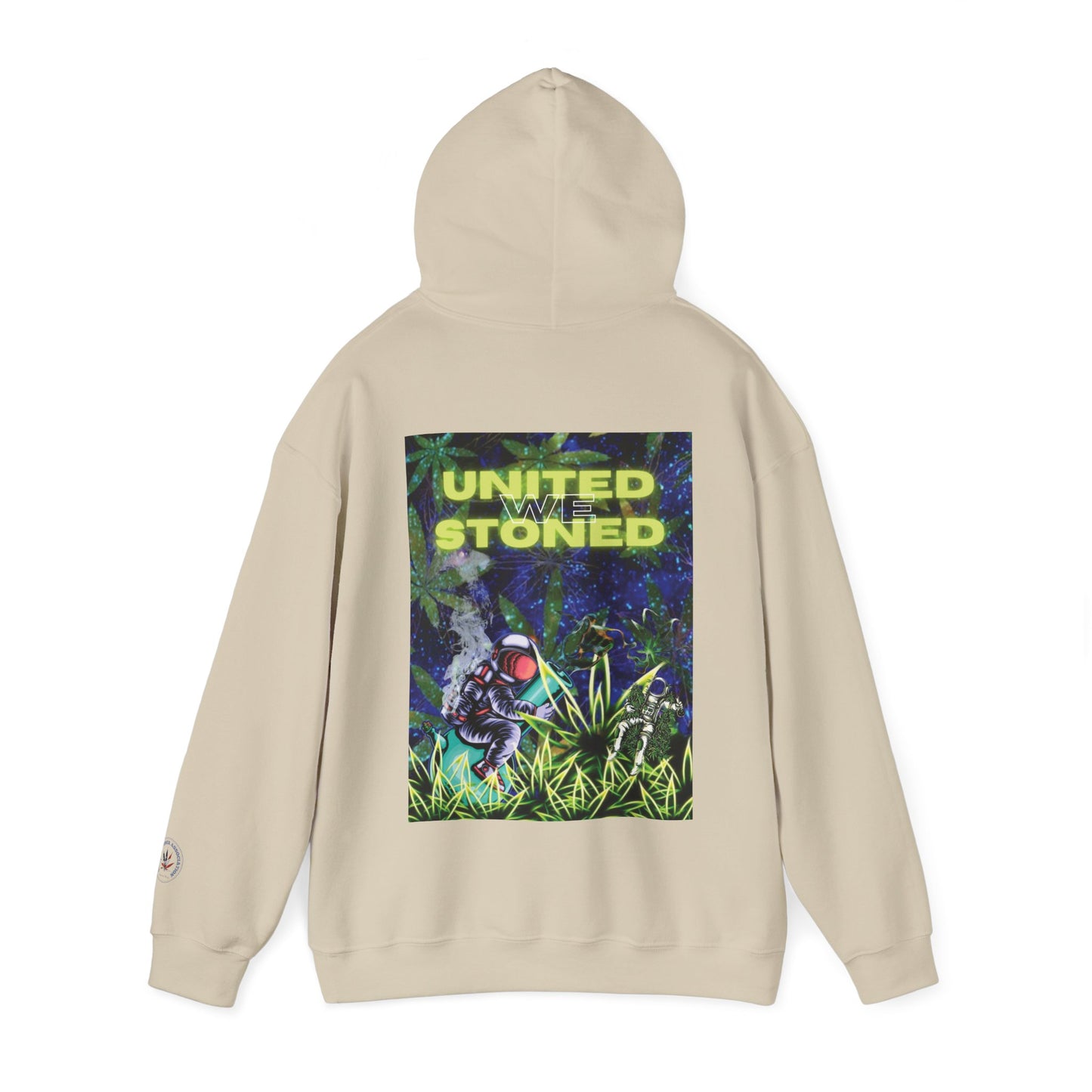 Sudadera con capucha unisex Heavy Blend™ Galaxy "United We Stoned"