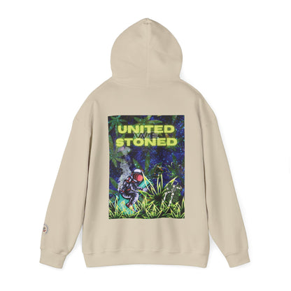 Sudadera con capucha unisex Heavy Blend™ Galaxy "United We Stoned"