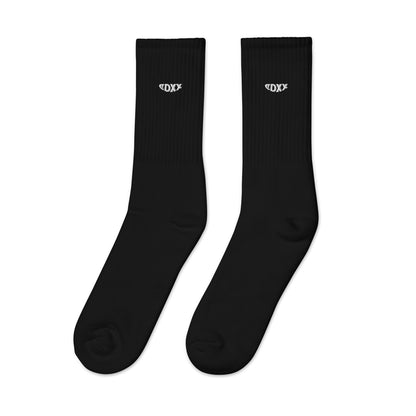 "420 Roman Numeral" Embroidered Socks