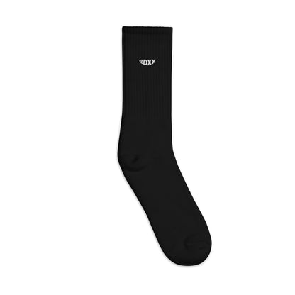 "420 Roman Numeral" Embroidered Socks