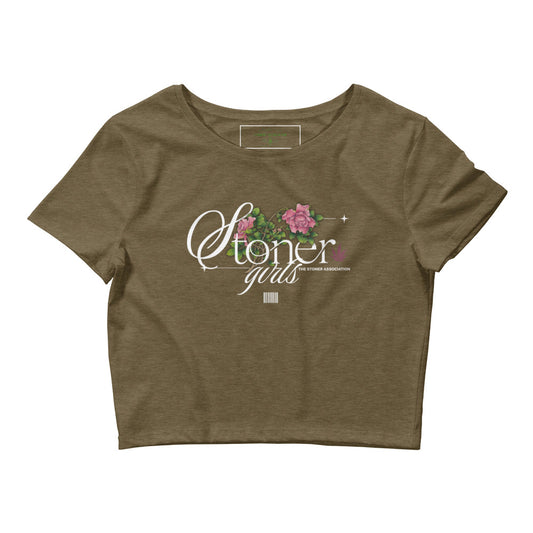 Stoner Association "Stoner Girls" Crop Top